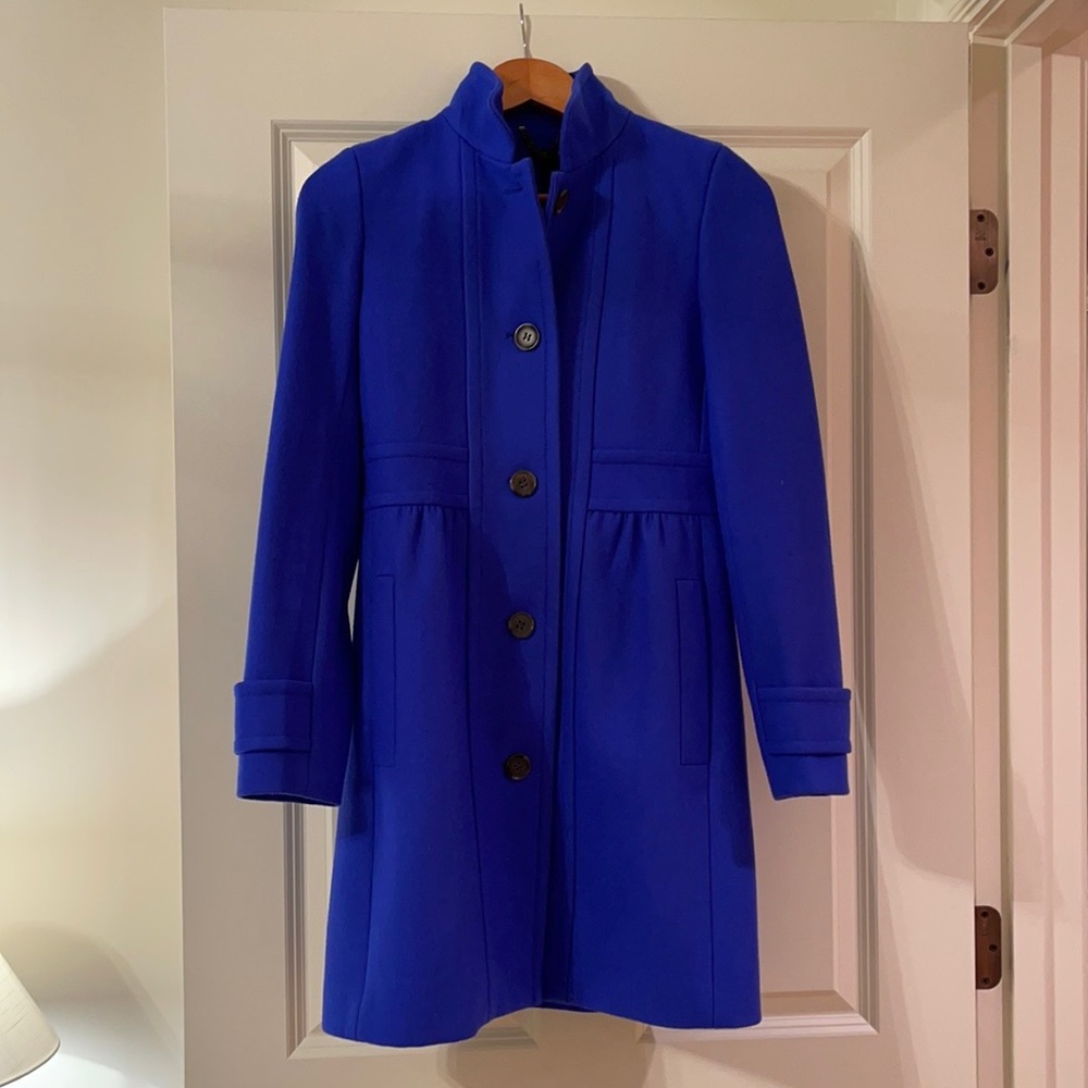 J. Crew Wool-blend Lady Coat